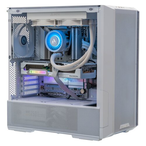Komputer MAD DOG LIANLI-WH-A01DR64 R7-7800X3D 64GB RAM 1TB SSD Radeon RX9070XT Wi-Fi