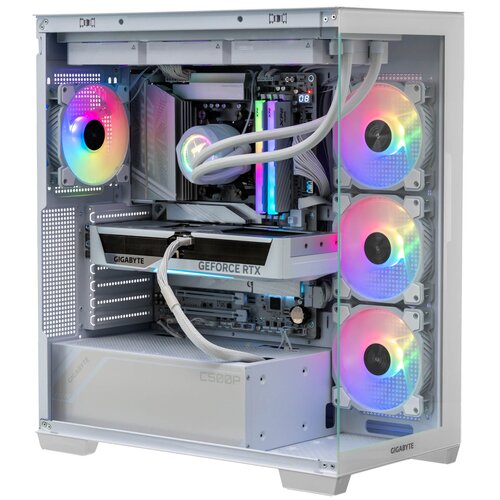 Komputer MAD DOG Powered by Gigabyte C500-ICE-A01WR32WP R7-9800X3D 32GB RAM 1TB SSD GeForce RTX5070 DLSS 4 Wi-Fi Windows 11 Professional