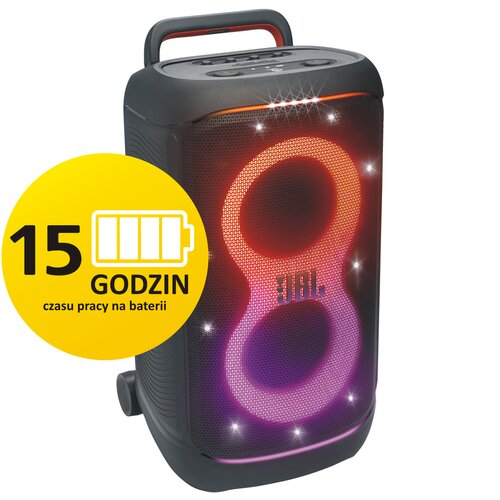 Power Audio JBL PartyBox 520, 400W, Bluetooth, Bateria 15 godzin, Technologia AI Sound Boost, obsługa JBL Auracast™, IPX4
