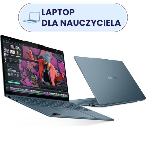 Laptop LENOVO Yoga Slim 7 14AKP10 14" OLED Ryzen AI 5 340 16GB RAM 512GB SSD Windows 11 Home