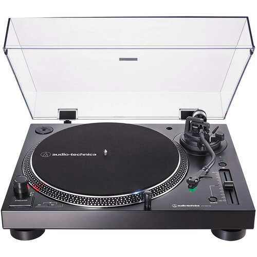 Gramofon AUDIO-TECHNICA AT-LP120XBT-USB Czarny, Manualny,Napęd bezpośredni,BT,USB,Prędkość 33 1/3, 45 obr./min