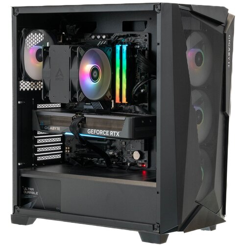 Komputer MAD DOG Powered by Gigabyte AORUS301-I15DR32 i5-14400F 32GB RAM 1TB SSD GeForce RTX5070 DLSS 4 Wi-Fi