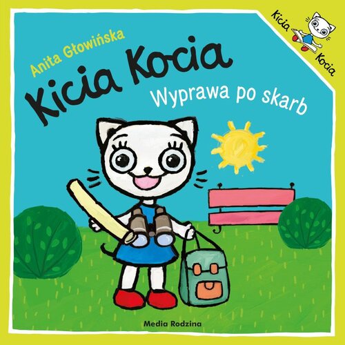 Książka Kicia Kocia Wyprawa po skarb Anita Głowińska (miękka okładka)