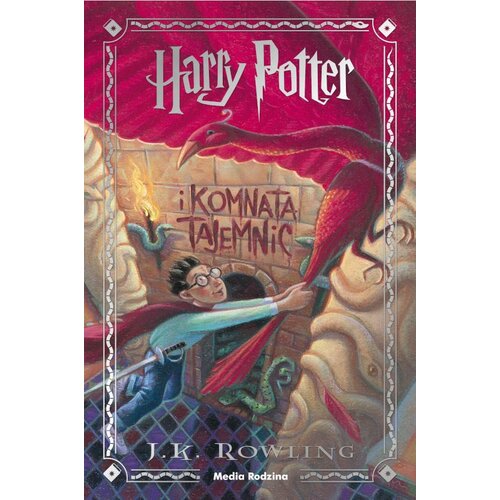 Książka Harry Potter i Komnata Tajemnic J.K. Rowling (miękka okładka)