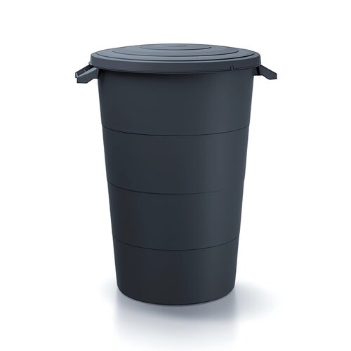 Pojemnik gospodarczy PROSPERPLAST Smooth IDSM80U-S433 80 L Antracytowy