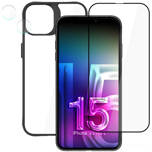 Zestaw ochronny 3MK ComfortSet do Apple iPhone 15 Plus
