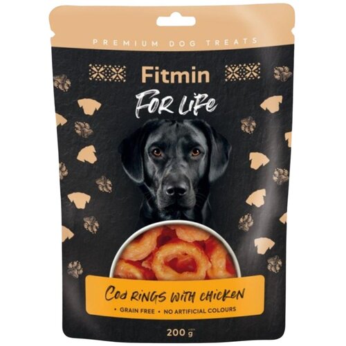 Przysmak dla psa FITMIN For Life Treat Dorsz i Kurczak 200 g