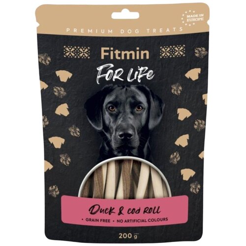 Przysmak dla psa FITMIN For Life Treat Kaczka i Dorsz 200 g