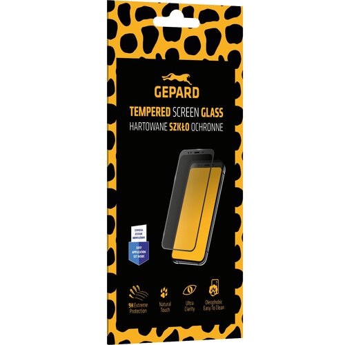 Szkło hartowane GEPARD Edge Full Glue Black Smart 7