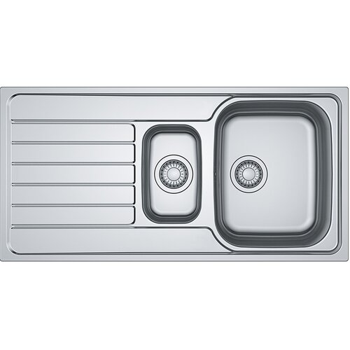 Zlewozmywak półtorakomorowy z ociekaczem FRANKE Spark SKX 651 101.0497.695 Stalowy 50x100