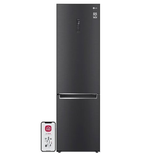 Lodówka LG GBB62MCFCN1 No Frost 203cm Grafit FreshBalancer FreshConverter DoorCooling+