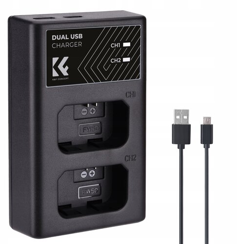 Ładowarka K&F CONCEPT KF28.0009 do Sony NP-FW50