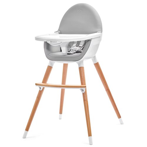 Krzesełko do karmienia KINDERKRAFT Fini 2w1 Szary