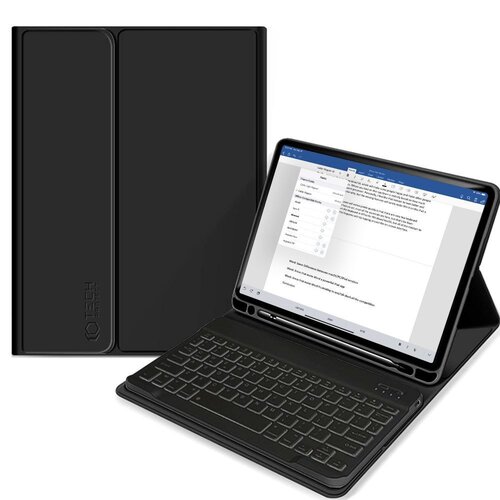 Etui na iPad 10.2 TECH-PROTECT SC Pen + Keyboard Czarny Klawiatura