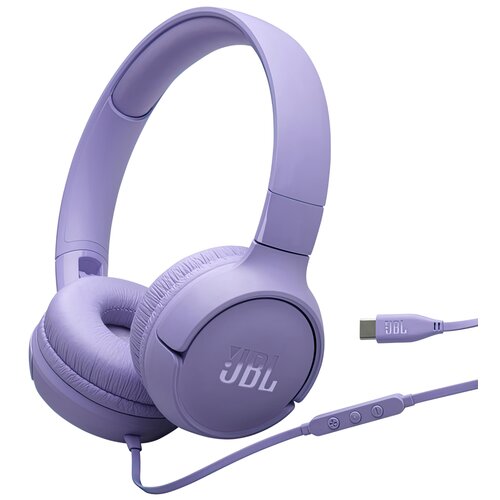 Słuchawki nauszne JBL Tune 520C USB-C Fioletowy