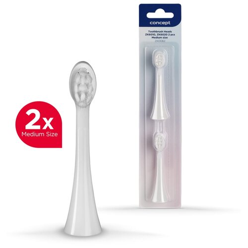 Końcówka do szczoteczki CONCEPT Kids ZK0062 (2 szt.) (Delikatne czyszczenie)