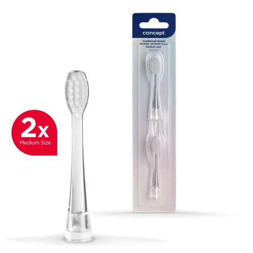 Końcówka do szczoteczki CONCEPT Baby ZK0032 (2 szt.) (Delikatne dla zębów)