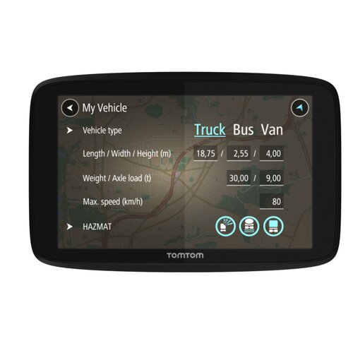 Nawigacja do samochodów i ciężarówek TOMTOM Go Professional 620 WiFi EU 6" Europa, sterowanie głosem