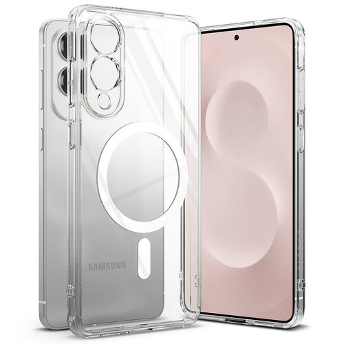 Etui RINGKE Fusion MagSafe do Samsung Galaxy S25 Edge Przezroczysty