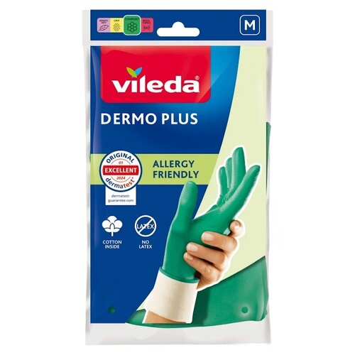 Rękawiczki nitrylowe VILEDA Dermo Plus (rozmiar M)