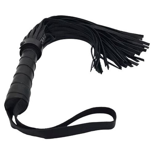 Bicz ROUGE Flogger Skórzany RLF1175BKBK Czarny
