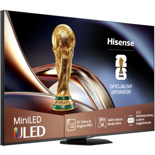 Telewizor HISENSE 55U8Q 55" MINILED 4K 165Hz VRR VIDAA Dolby Vision Dolby Atmos HDMI 2.1