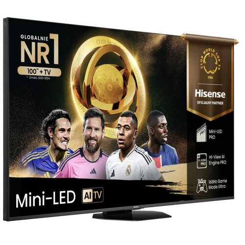 Telewizor HISENSE 85U8Q 85" MINILED 4K 165Hz VRR VIDAA Dolby Vision Dolby Atmos HDMI 2.1
