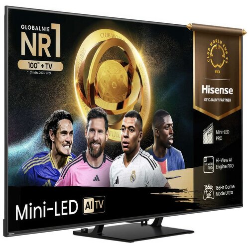 Telewizor HISENSE 75U7Q Pro 75" MINILED 4K 165Hz VRR VIDAA Dolby Vision Dolby Atmos HDMI 2.1