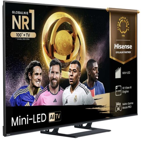 Telewizor HISENSE 65E8Q 65" MINILED 4K 144Hz VRR VIDAA Dolby Atmos Dolby Vision HDMI 2.1