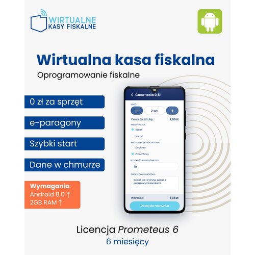 Kod aktywacyjny WKF Prometeus 6 – Na Sezon 6 miesięcy