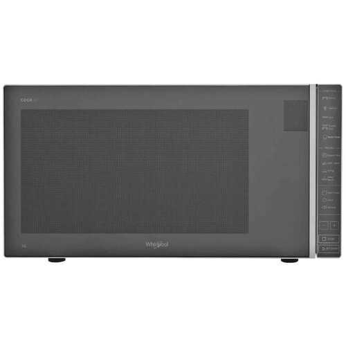 Kuchenka mikrofalowa WHIRLPOOL MWP 304 M 900W średnica 31.5 cm pojemność 30L Jet Start Auto Cook DoughRising Lustrzane srebro