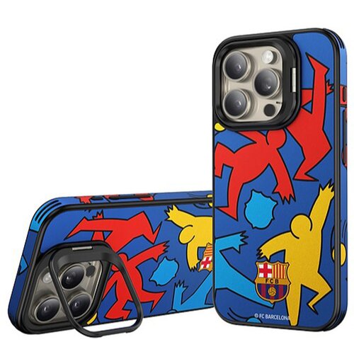 Etui OCPC FCB Case Magnetic do Apple iPhone 16 Pro SP Wielokolorowy