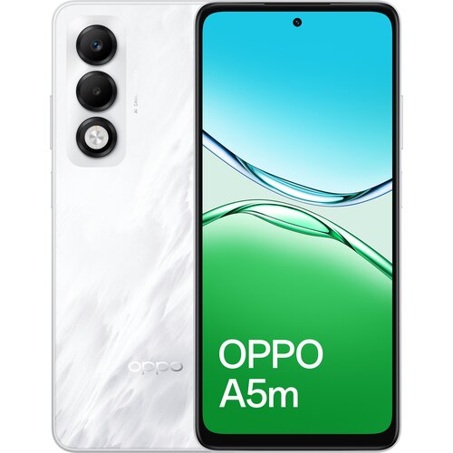 Smartfon OPPO A5M 8/256GB 6.67" 90Hz Biały