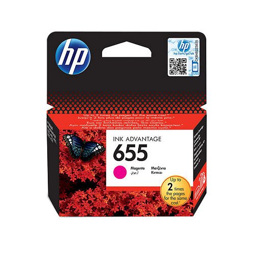 Tusz HP 655 Purpurowy 9 ml CZ111AE
