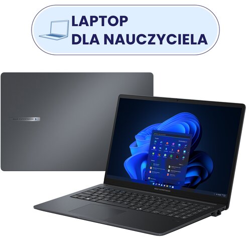 Laptop ASUS ExpertBook B1503CVA-S72680X 15.6" IPS i5-1334U 16GB RAM 1TB SSD Windows 11 Professional