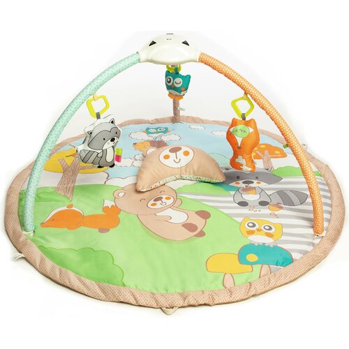 Mata edukacyjna SUN BABY Leśni Przyjaciele XXL B05.043.1.1