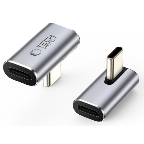 Adapter USB Typ C - USB Typ C TECH-PROTECT UltraBoost AA03 Szary