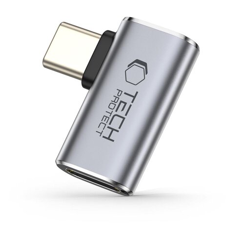 Adapter USB Typ C - USB Typ C TECH-PROTECT UltraBoost AA01 Szary