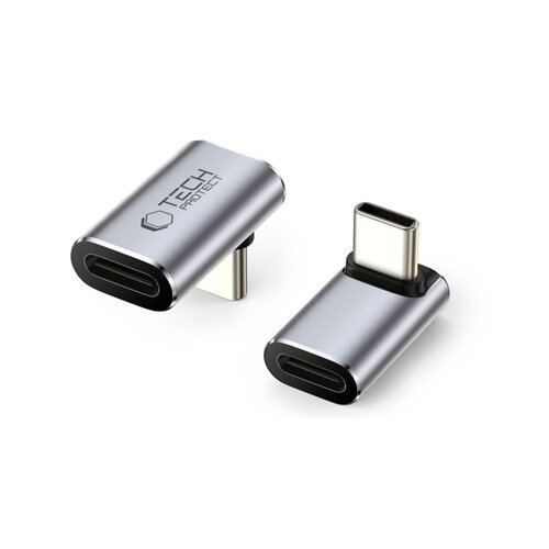 Adapter USB Typ C - USB Typ C TECH-PROTECT UltraBoost AA02 Szary