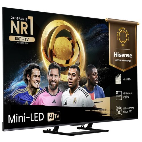Telewizor HISENSE 65U7Q 65" MINILED 4K 144Hz VRR VIDAA Dolby Vision Dolby Atmos HDMI 2.1