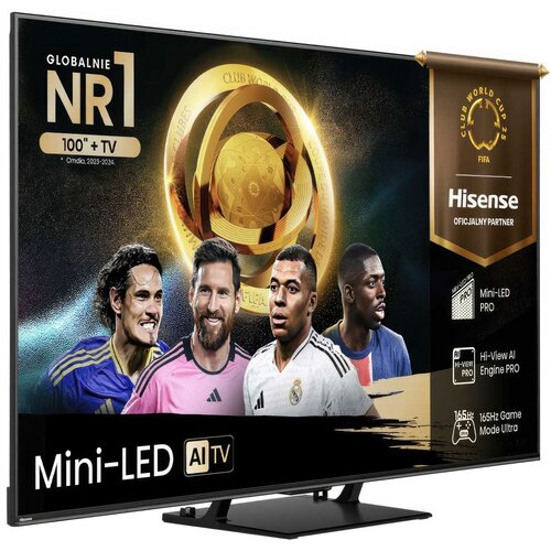 Telewizor HISENSE 65U7Q Pro 65" MINILED 4K 165Hz VRR VIDAA Dolby Vision Dolby Atmos HDMI 2.1