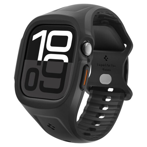 Pasek SPIGEN Liquid Air Pro do Apple Watch 10 (46 mm) Czarny