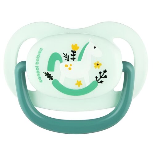 Smoczek CANPOL BABIES Toys 6-18 m Zielony