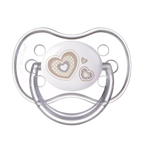 Smoczek CANPOL BABIES Newborn 0-6 m Beżowy