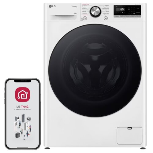 Pralka LG F4W1072YW AI DD 10kg 1400 obr LG ThinQ Funkcja Steam
