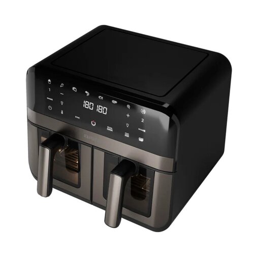 Air Fryer Frytkownica beztłuszczowa AIWA AFR-9000 Futago, 9l, z podwójnym koszem