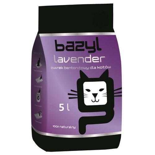 Żwirek dla kota BAZYL Lavender 5 l