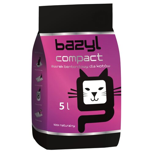Żwirek dla kota BAZYL Compact 5 l