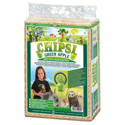 Podściółka CHIPSI Green Apple 60 L