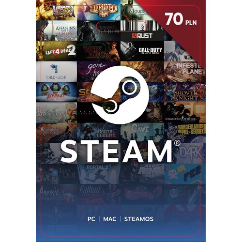 Karta podarunkowa STEAM 70 zł